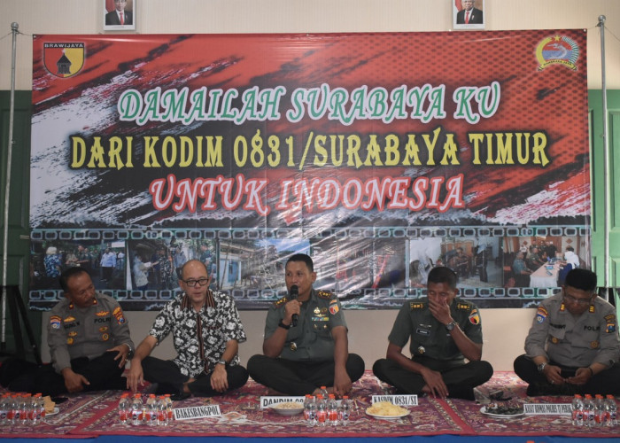 Kodim 0831/Surabaya Timur Gelar Dialog Damailah Surabaya Untuk Indonesia