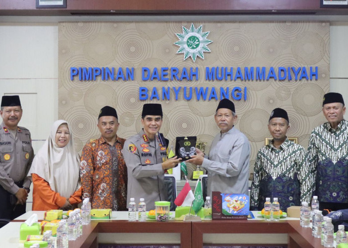 Pererat Sinergi Lintas Sektoral, Kapolresta Banyuwangi Safari Silaturahmi ke Muhammadiyah, LDII, hingga MUI