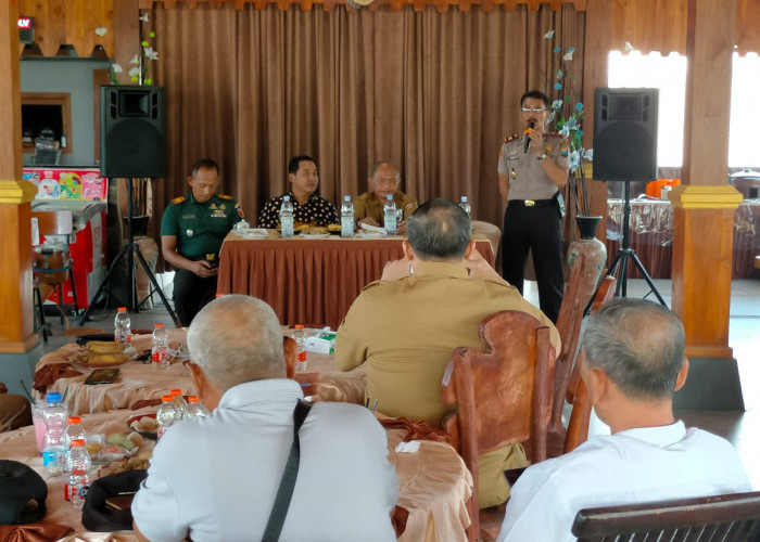 Polisi Ngawi Perkuat Sinergi Lintas Sektor Jaga Kamtibmas di Geneng