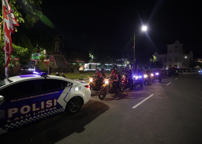 Patroli Skala Besar Polda Jatim Jamin Keamanan Masyarakat