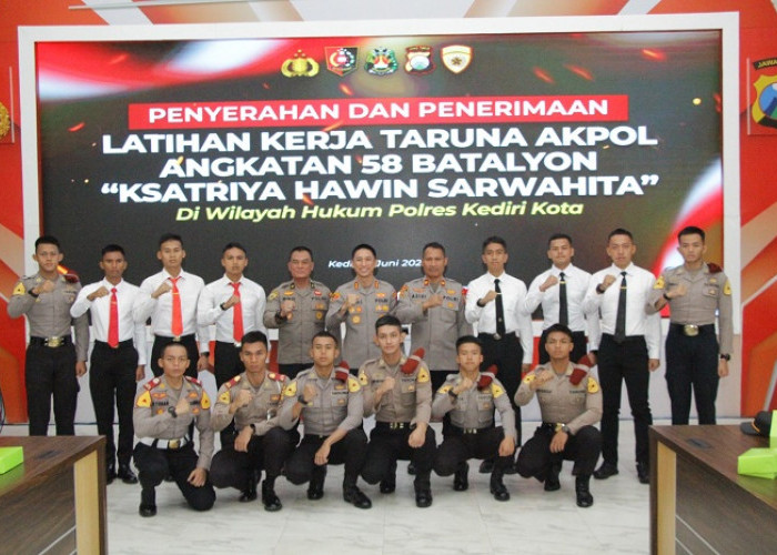 Polres Kediri Kota Asah Kompetensi Kepolisian Taruna Akpol Angkatan 58