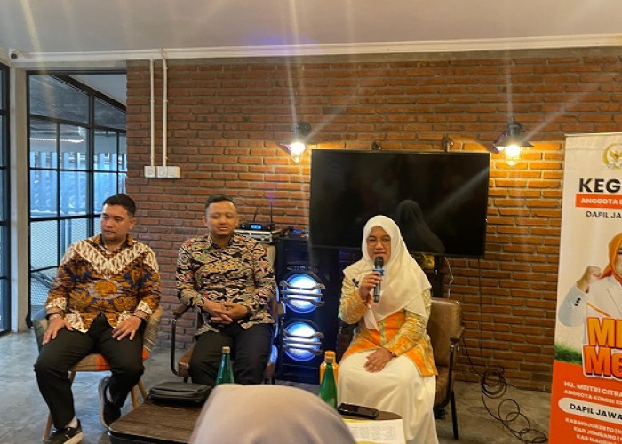 Serap Aspirasi di Mojokerto, Anggota DPR RI Meitri Citra Dorong Kolaborasi Media dan Konten Kreator
