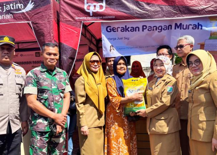 Wakil Bupati Malang Buka GPM Karangploso, 9,8 Ton Beras SPHP Terjual Kurang dari Seminggu
