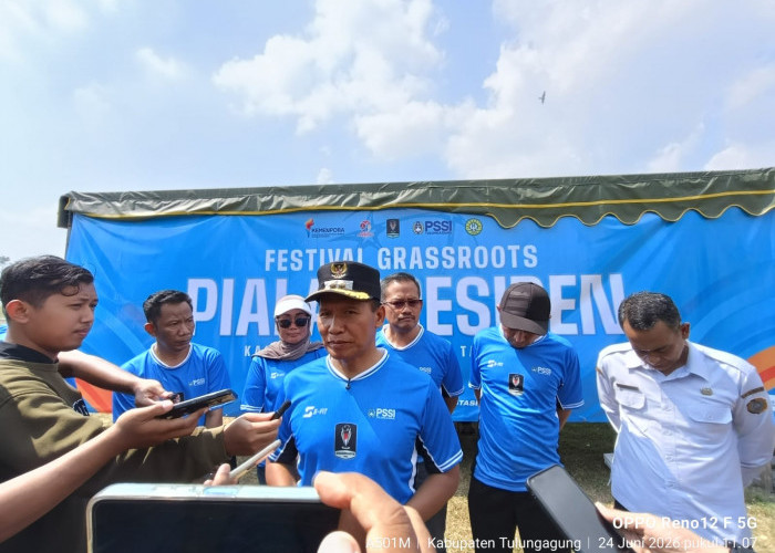Plt Bupati Ahmad Baharudin Buka Festival Grassroots Piala Presiden U-10 dan U-12