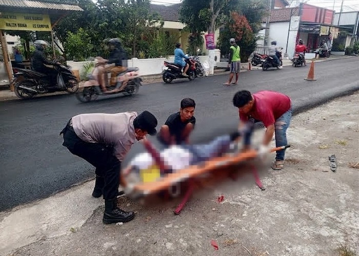 Berangkat Sekolah, Pelajar SMKN di Nglegok Tewas Tabrakan 