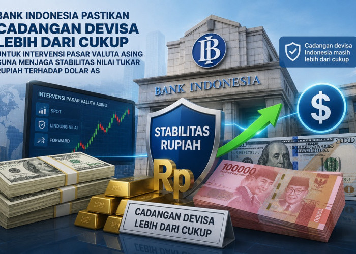 BI Sebut Cadangan Devisa Indonesia Masih Lebih dari Cukup Stabilkan Rupiah