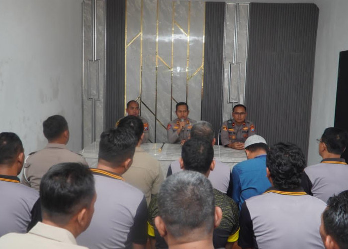 Kapolres Pasuruan Beri Arahan Penyidik, Jaga Integritas dan Patuhi SOP
