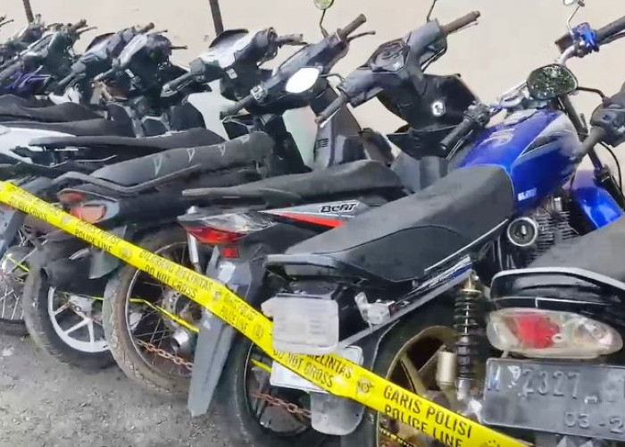 39 Motor Diamankan, Tim Patroli Gabungan Polres Bangkalan Obrak Balap Liar Tanjung Bumi