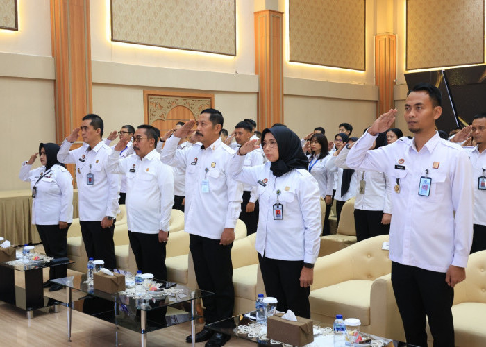 Upacara Hari Lahir Pancasila 2025, Kememkum Jatim Teguhkan Komitmen Kebangsaan