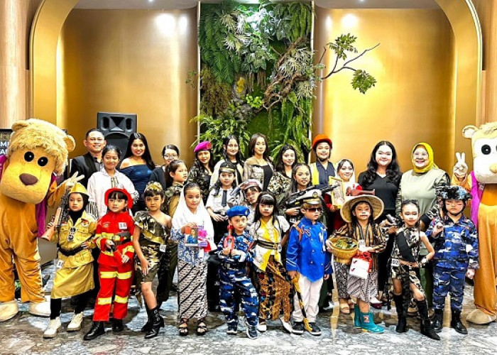 Tanamkan Jiwa Patriotisme, Mercure Surabaya Grand Mirama Gelar Fashion Show Little Heroes