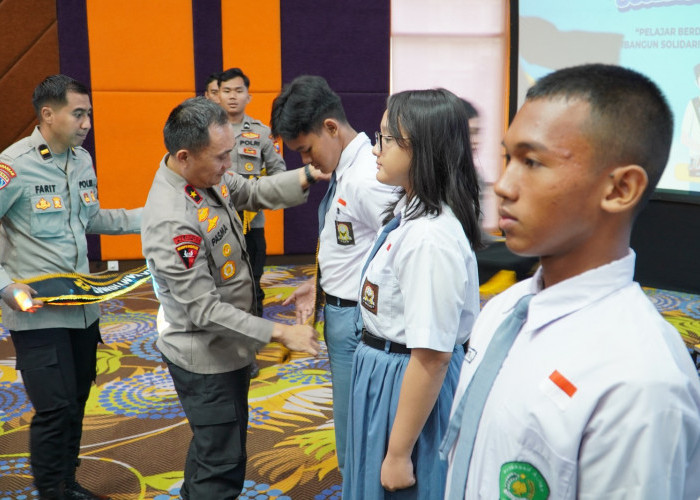 Polda Jatim Kukuhkan 234 Pelajar Jadi Duta Kamtibmas untuk Agen Perdamaian Sekolah