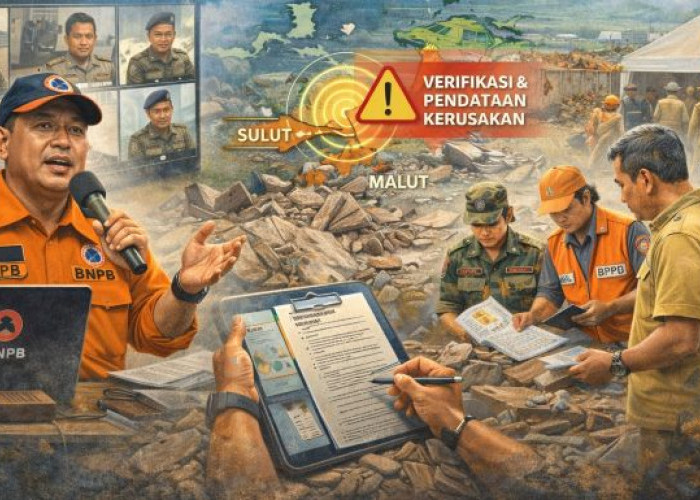 Pemerintah Bentuk Tim Hitung Dampak Kerusakan Gempa Sulut dan Malut