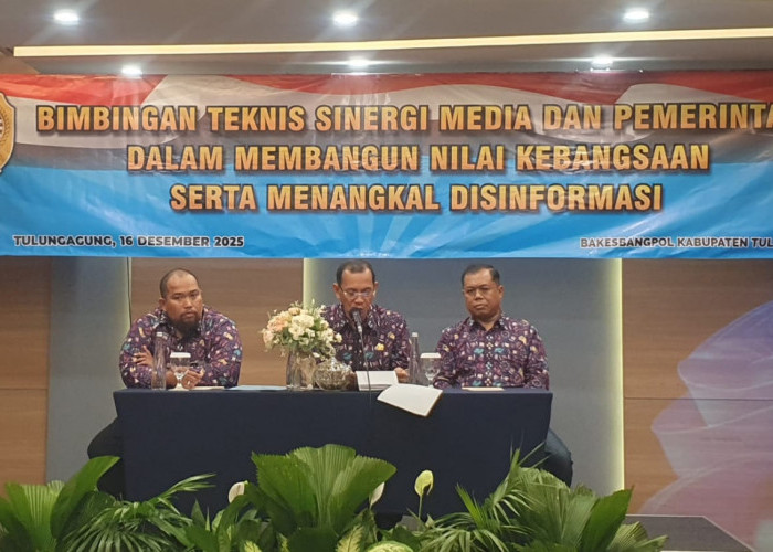 Media dan Pemerintah Satukan Langkah, Bakesbangpol Tulungagung Tekankan Peran Pers Tangkal Disinformasi