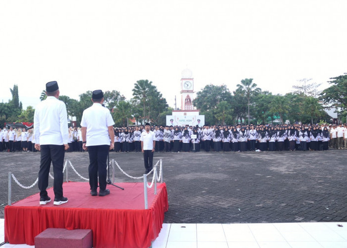 Apel ASN Pasca Libur Idul Fitri, Walikota Mas Adi Tekankan Peningkatan Pelayanan Prima