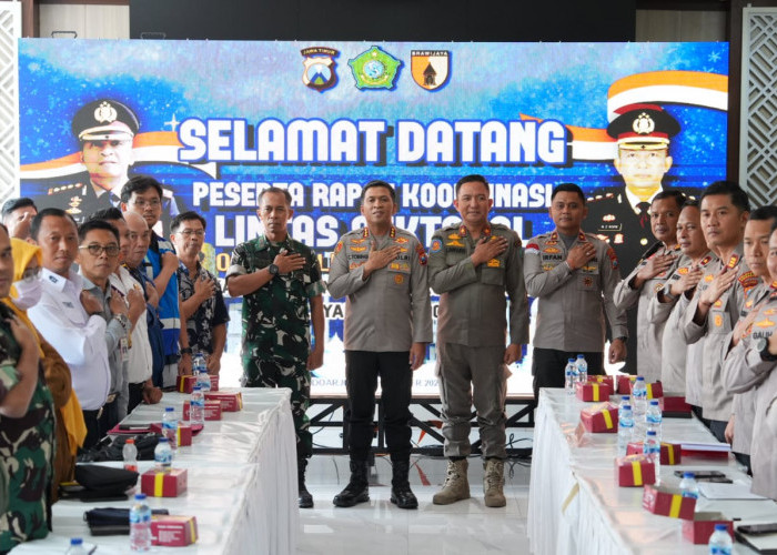 Kapolresta Sidoarjo Ajak Stakeholder Tingkatkan Pelayanan Masyarakat di Operasi Lilin Semeru 2025