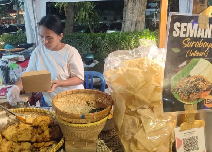 Puncak SFF 2026 Bawa Berkah UMKM, Pedagang Pecel Semanggi Raup Omzet Ratusan dalam Sehari