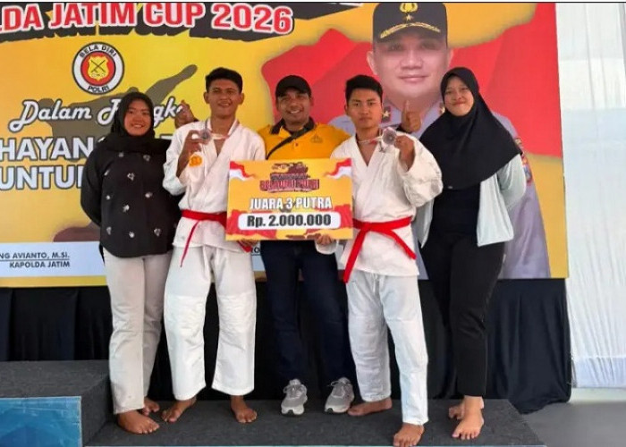 Tim Bela Diri Polri Polresta Banyuwangi Raih Juara Tiga Kapolda Jatim Cup 2026