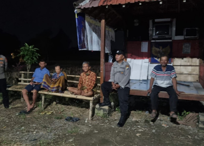 Polres Ngawi Aktifkan Satkamling, Keamanan Warga Kasreman Makin Kondusif 