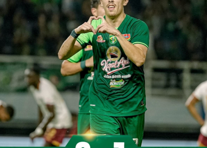 Skor 2-1 Babak Pertama Persebaya vs Borneo, Rivera Cetak Brace