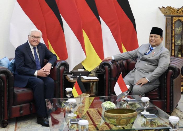 Terima Kunjungan Istana, Presiden Prabowo: Indonesia-Jerman Komitmen Kerja Sama Jaga Perdamaian Dunia