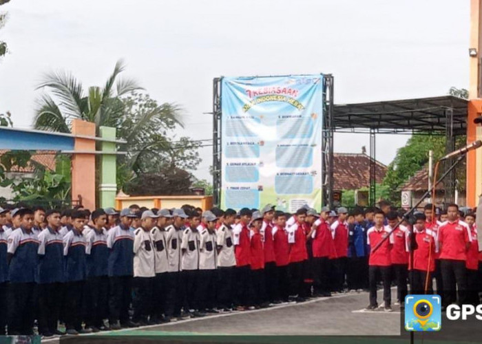 Pimpin Apel di SMKN Kasiman, Kapolsek AKP Jadmiko Beri Imbauan Jauhi Narkoba dan Kenakalan Remaja