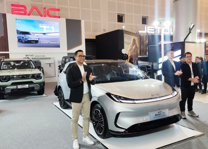 Bidik Pasar Jawa Timur, BAIC Boyong Mobil Listrik T1 Beri Diskon hingga Rp90 Juta