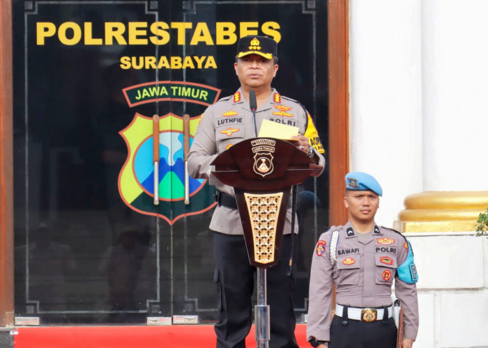 Sambut Tahun Baru 2025, Kapolrestabes Harap Surabaya dan Warganya Tumbuh Lebih Baik