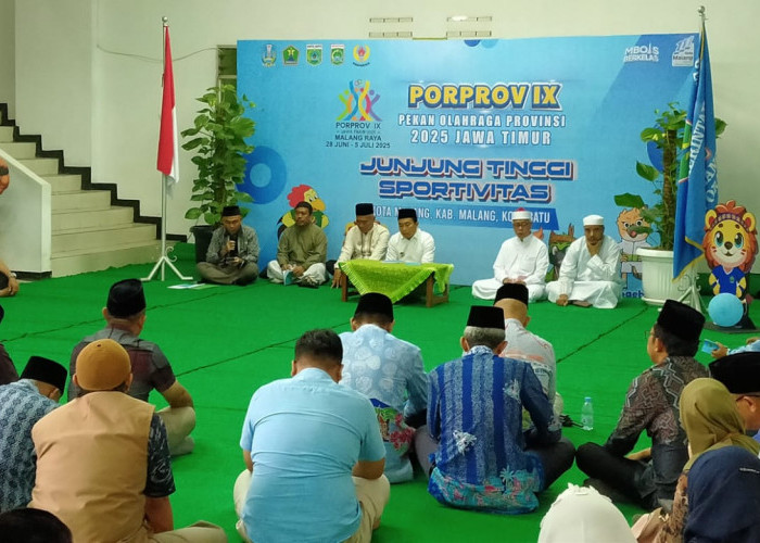 Demi Suksesnya Porprov IX Jatim 2025: Kota Malang Gelar Istigasah Akbar