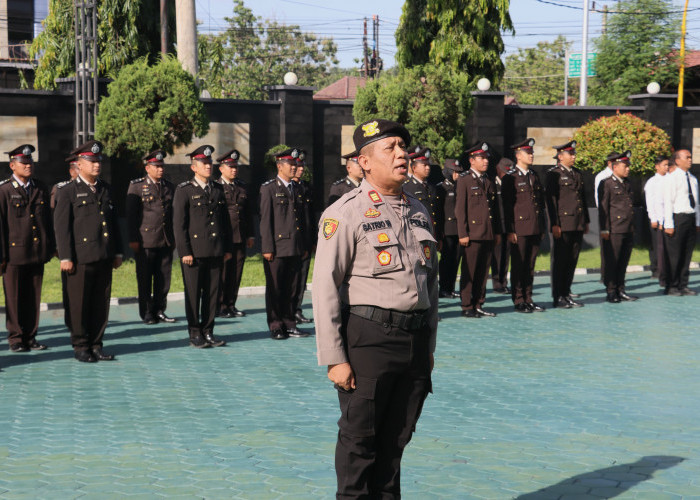 Polresta Banyuwangi Gelar Upacara Peringatan Hari Bela Negara Ke-76