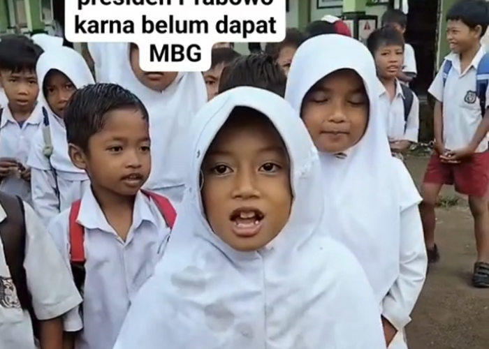 Belum Kebagian MBG, Siswa SD di NTB Lantang Tagih Prabowo