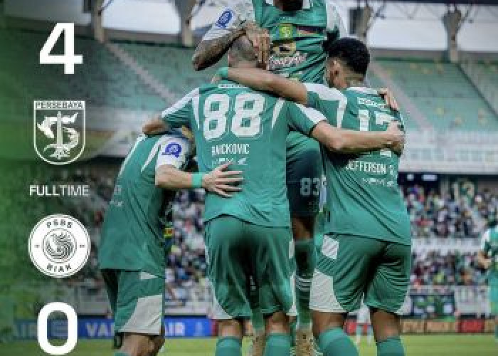 Persebaya Hajar PSBS Biak 4-0, Milos Raickovic dan Rivera Cetak Brace