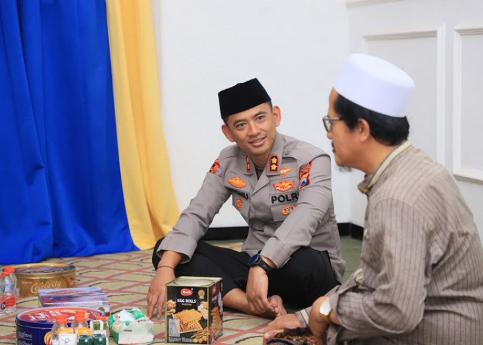 Perkuat Sinergi, Kapolres Kediri Kota Bangun Komunikasi dengan Ketua PCNU Kabupaten Kediri