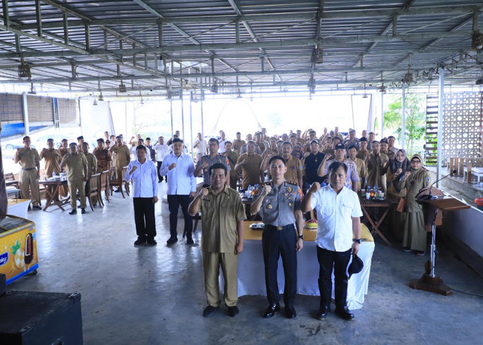 Perkuat Sinergi dengan Kepala Desa, Kapolres Kediri Kota Dorong Penguatan PAM Swakarsa
