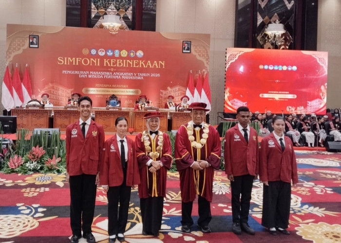 Gubernur Khofifah Lepas 305 Alumni Asrama Mahasiswa Nusantara: Siap Rakit Indonesia Lewat Intelektualitas