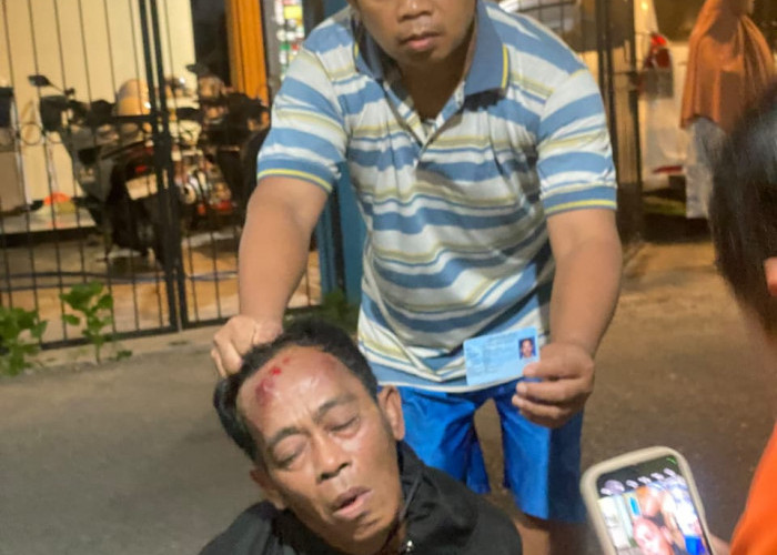 Gagal Maling Motor di Kampung Inggris Pare, Residivis Babak Belur Dihajar Massa