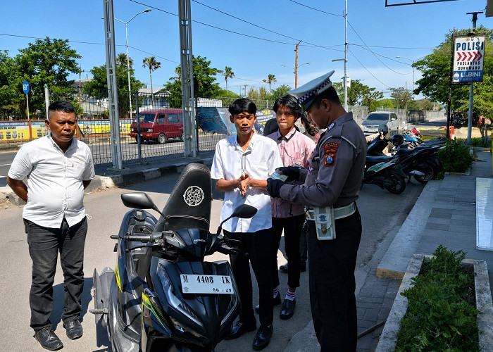 Tekan Kejahatan Jalanan, Polres Tanjung Perak Sisir Akses Suramadu