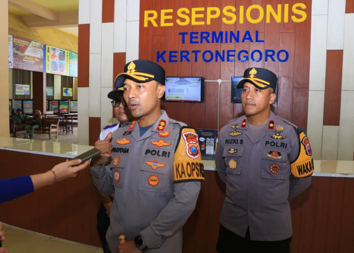 Pastikan Mudik Aman Keluarga Bahagia, Kapolres Ngawi Cek Terminal Kertonegoro 