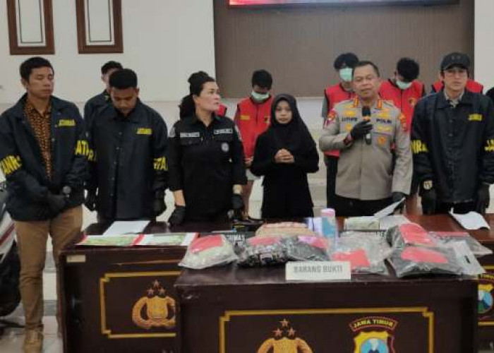8 Pelaku Begal Karah Surabaya Dibekuk, Tiga Masih di Bawah Umur