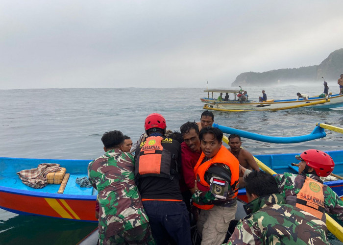 Empat Hari Dikabarkan Hilang Melaut, Nelayan Puger Ditemukan