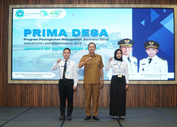 Buka Prima Desa, Bupati Lamongan: Tak Ada Desa Kuat Tanpa Perangkat Desa Berdedikasi