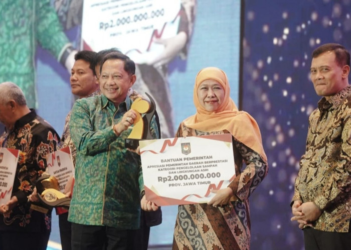 Jatim Jadi Juara Nasional Pengelolaan Sampah dan Lingkungan Asri