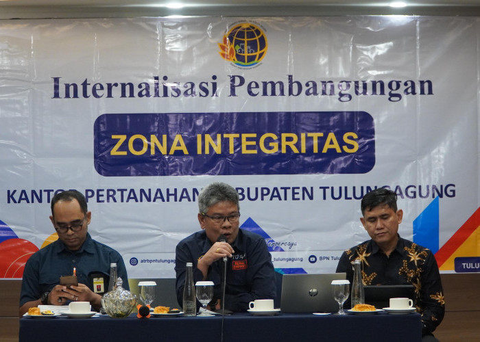 Kantah ATR/BPN Kabupaten Tulungagung Gelar Internalisasi Pembangunan Zona Integritas (ZI)