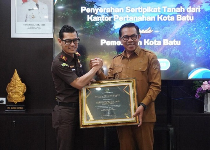 Kejari Batu Pulihkan Aset Pemkot Batu Senilai Rp 34,7 Miliar