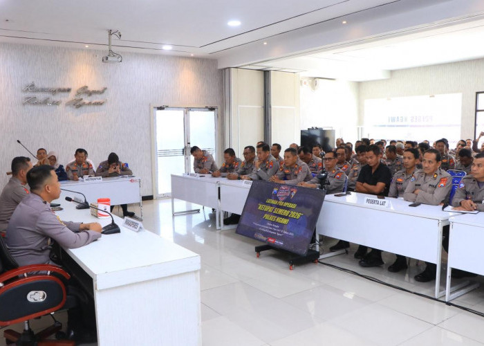 Polres Ngawi Gelar Latihan Pra Operasi Ketupat Semeru 2026, Siapkan 300 Personel 