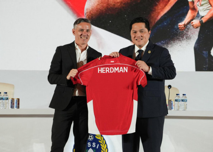 Era Baru Timnas: Erick Thohir Ajak Semua Elemen Dukung John Herdman