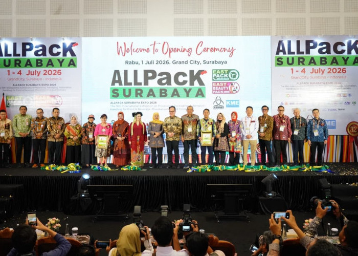 Pameran All Pack dan East Beauty Pack Expo 2026 Berlangsung 1-4 Juli 2026 di Surabaya