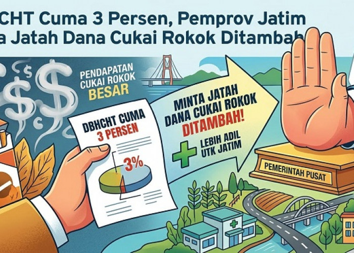 DBHCHT Cuma 3 Persen, Pemprov Jatim Minta Porsi Dana Cukai Rokok Ditambah Jadi 10 Persen