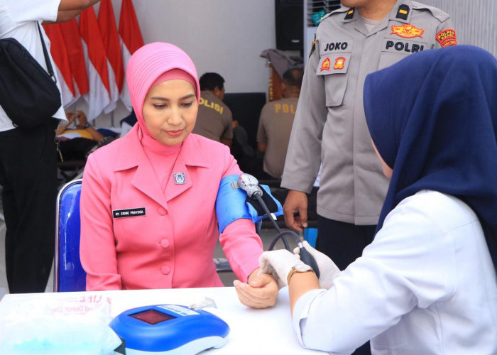 Polres Ngawi Gelar Donor Darah, Wujud Kepedulian Sosial dan Kesehatan Personel 