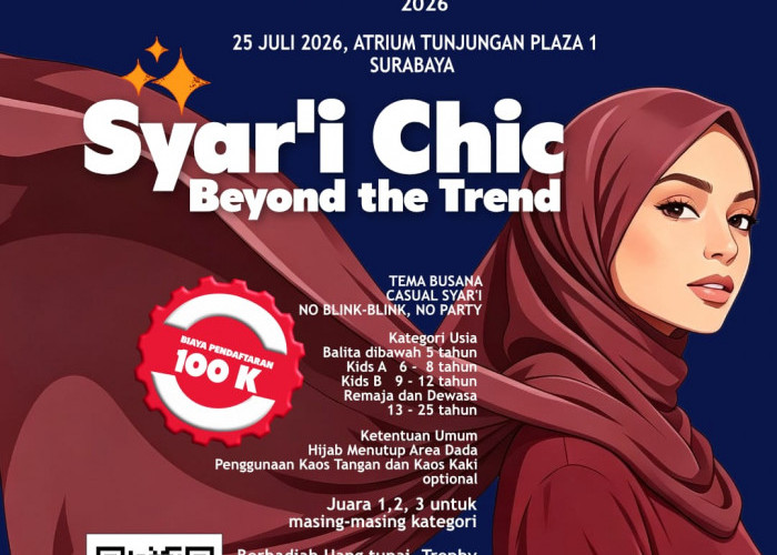 Semarak Event Memorandum Haji Umrah 2026, Ipemi Gresik Gelar Lomba Fashion Show Busana Muslim