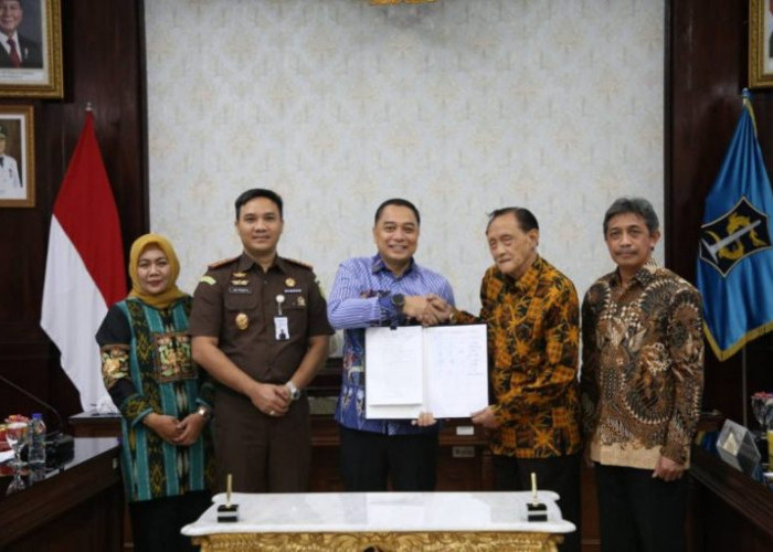 Pemkot Surabaya Bersama Yayasan Wijaya Kusuma MoU Didampingi Kejari, Kembalikan Aset Tanah di Kawasan Jagir